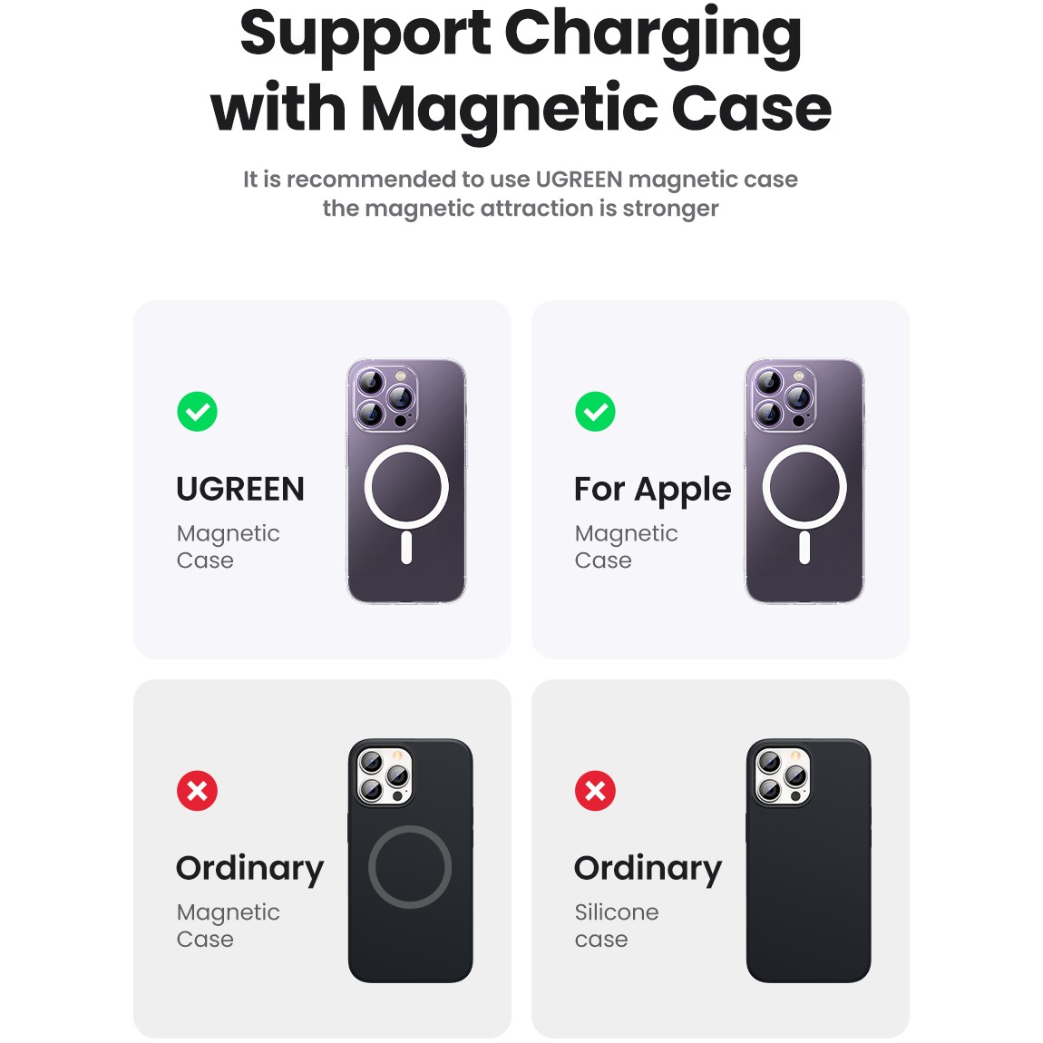 UGREEN PB561 10K Magn. Powerbank beige