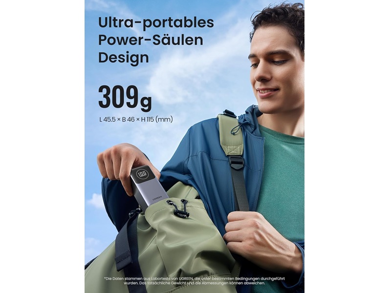 UGREEN PB724 12K 100W Powerbank 1C1A