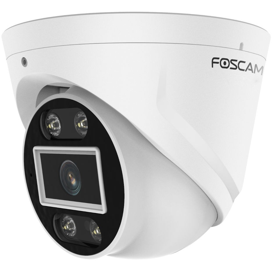 FOSCAM FN9108E-T4-2T Überwachungskameraset 4 Kameras mit Recorder Weiß