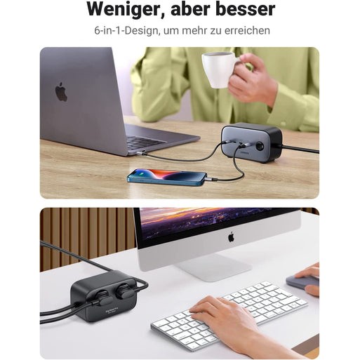 UGREEN CD268 65W DigiNest Cube 2C2A