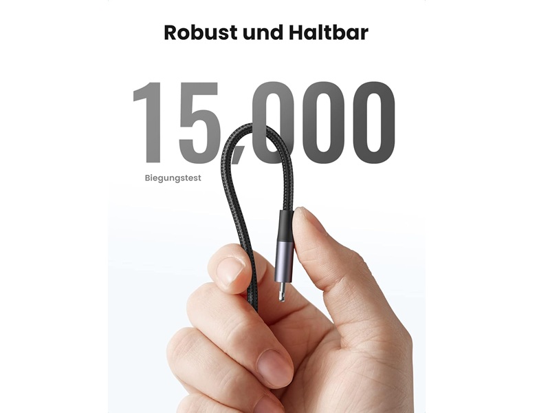UGREEN US304 USB-C - Lightning 1m black