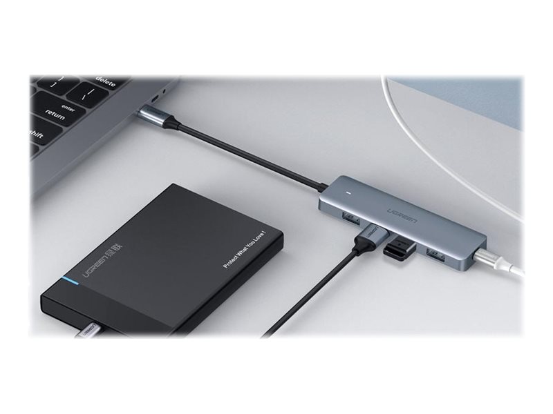UGREEN CM219 4-in-1 USB-C Hub