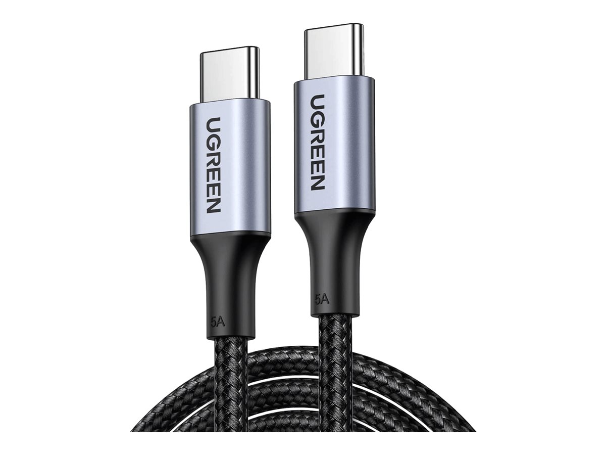 UGREEN US316 USB-C Kabel 100W 1m black