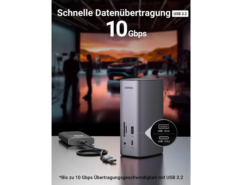 UGREEN CM555 Revodok Pro 312 Docking