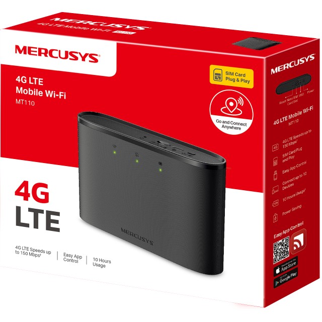Mercusys WL-Router MT110 4G LTE Mobile Wi-Fi