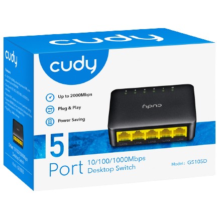 CUDY GS105D 5-Port Gigabit Switch