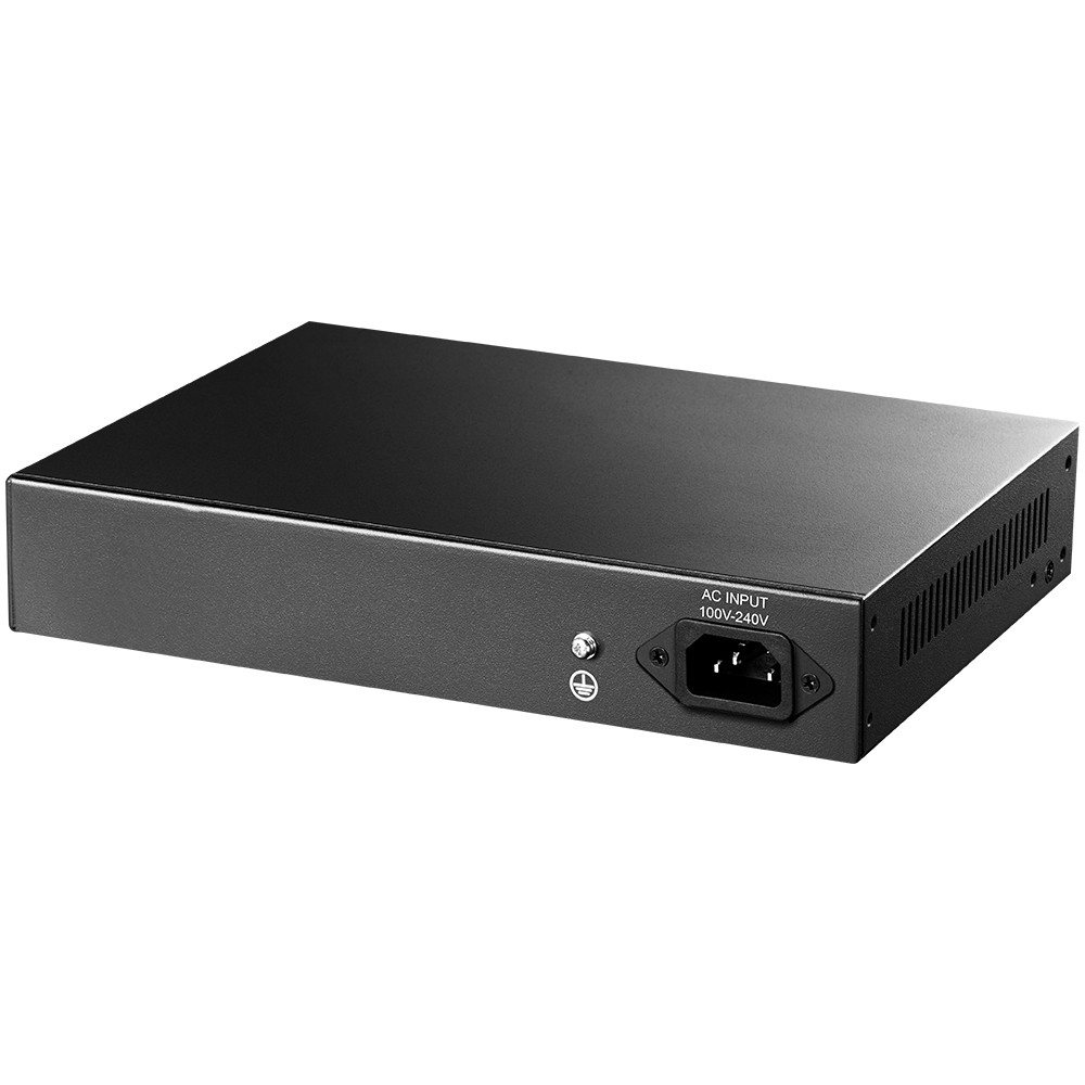 CUDY GS1010PE 8-Port Gigabit PoE+ Switch 2 Gigabit Uplink Ports 120W