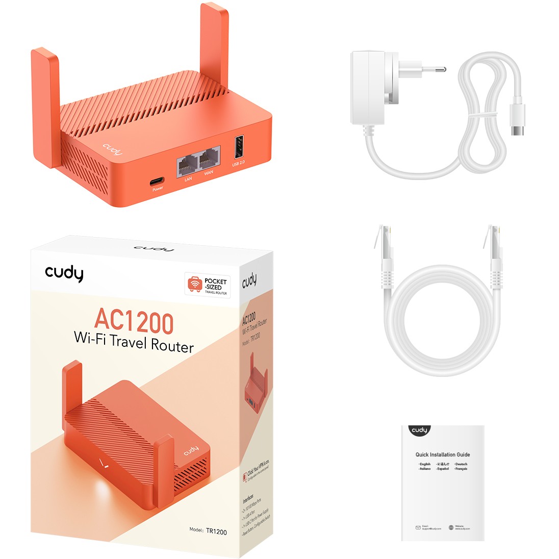 Cudy AC1200 wireless router
