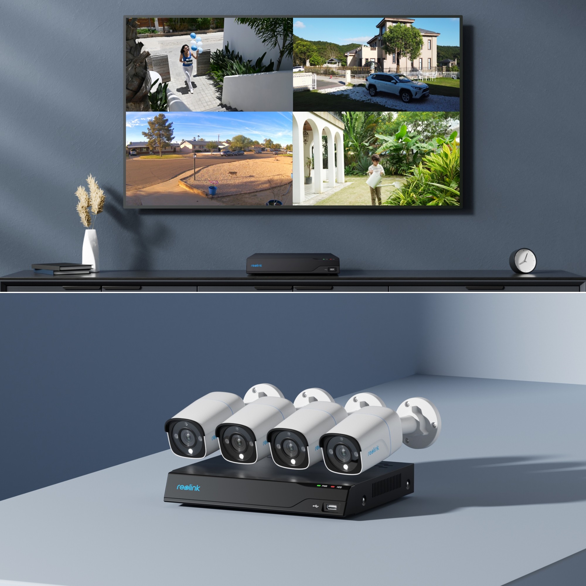Reolink NVS8-8MB4 video surveillance kit