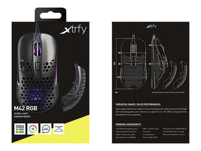 CHERRY XTRFY M42 RGB mouse