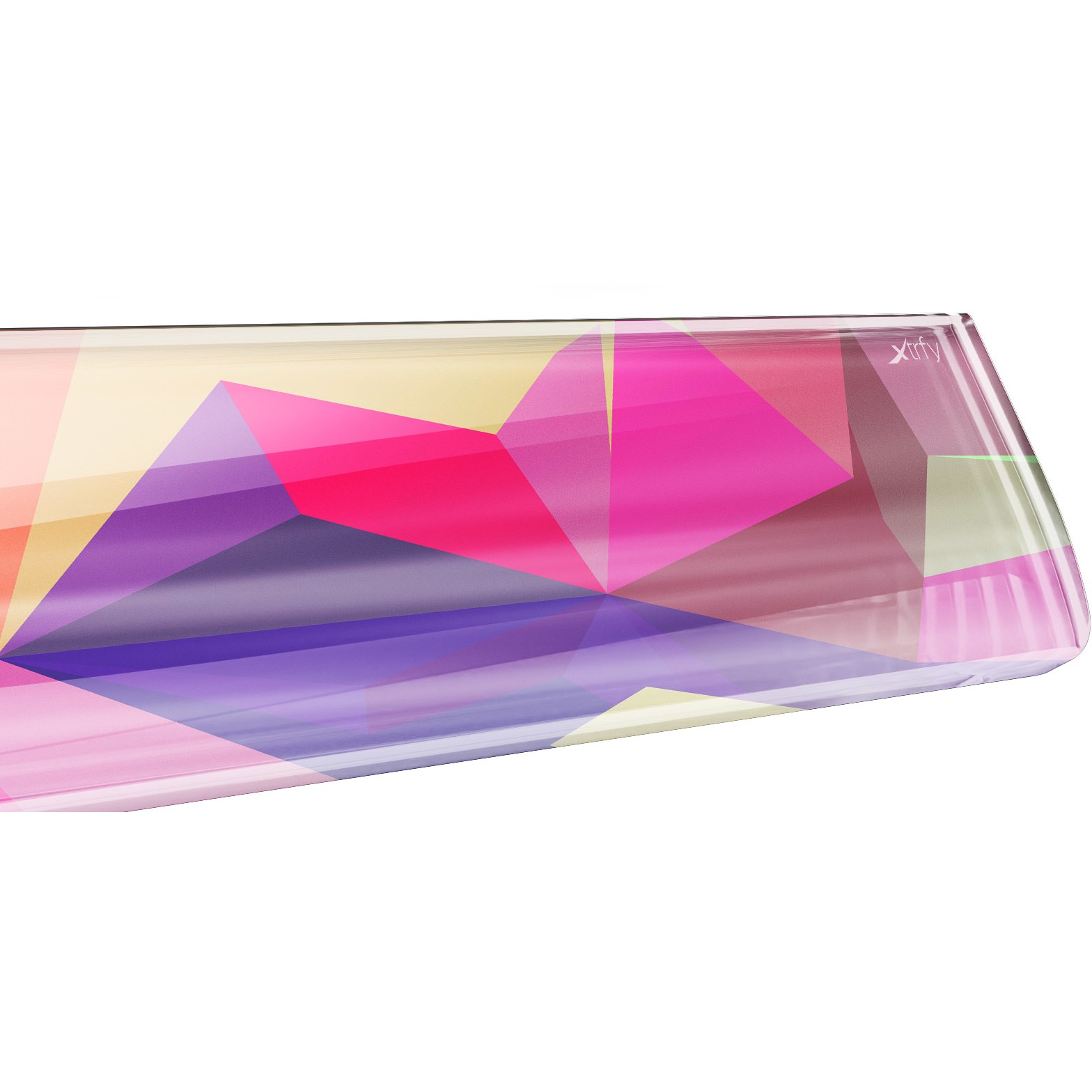 CHERRY Xtrfy ZUB WR5 Compact Resin Wrist Rest Litus Pink