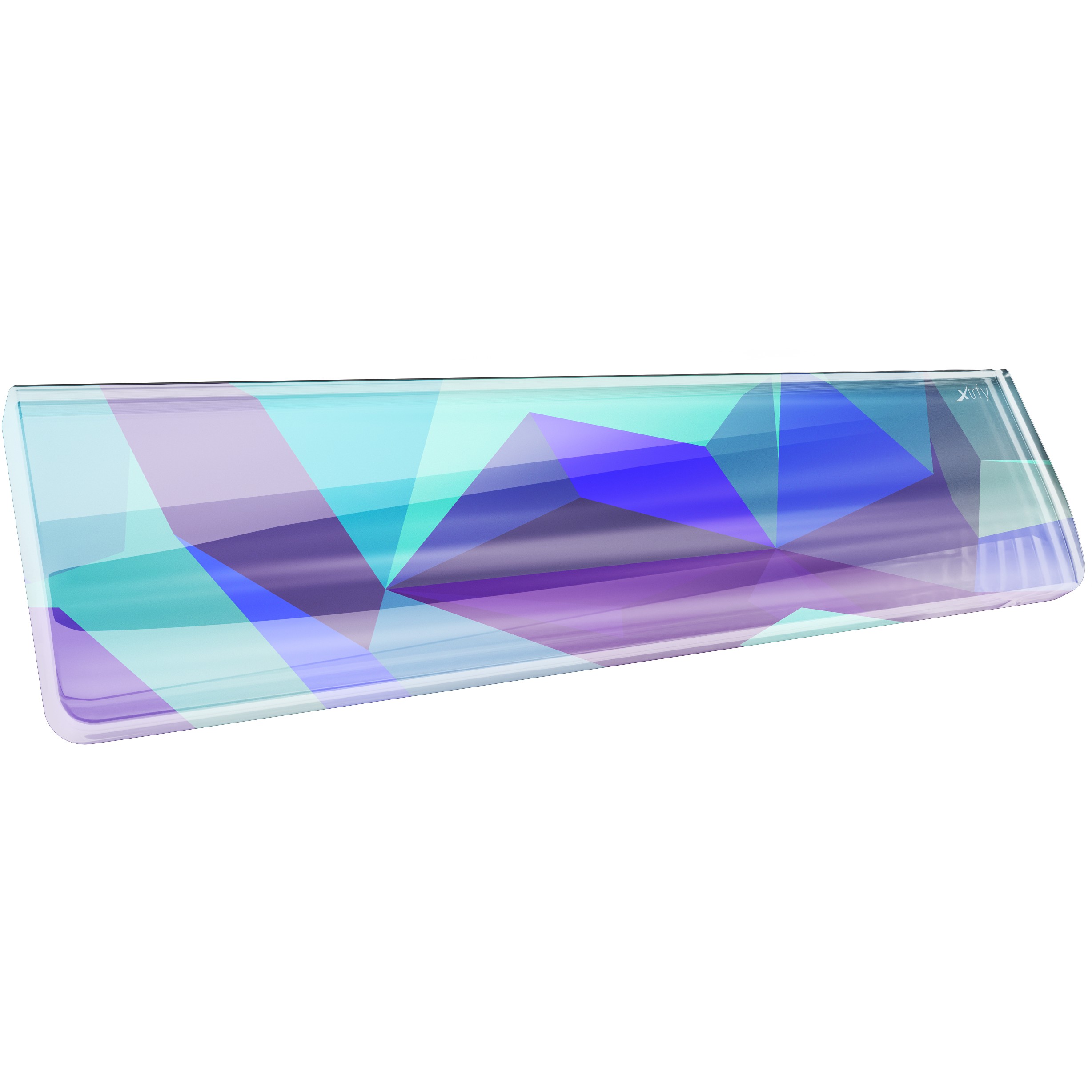 CHERRY Xtrfy ZUB WR5 Compact Resin Wrist Rest Litus Blue