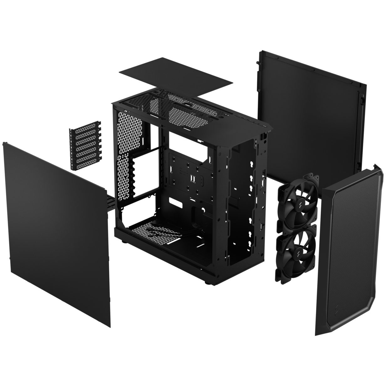 FRACTAL DESIGN Geh Focus 2 Black Solid