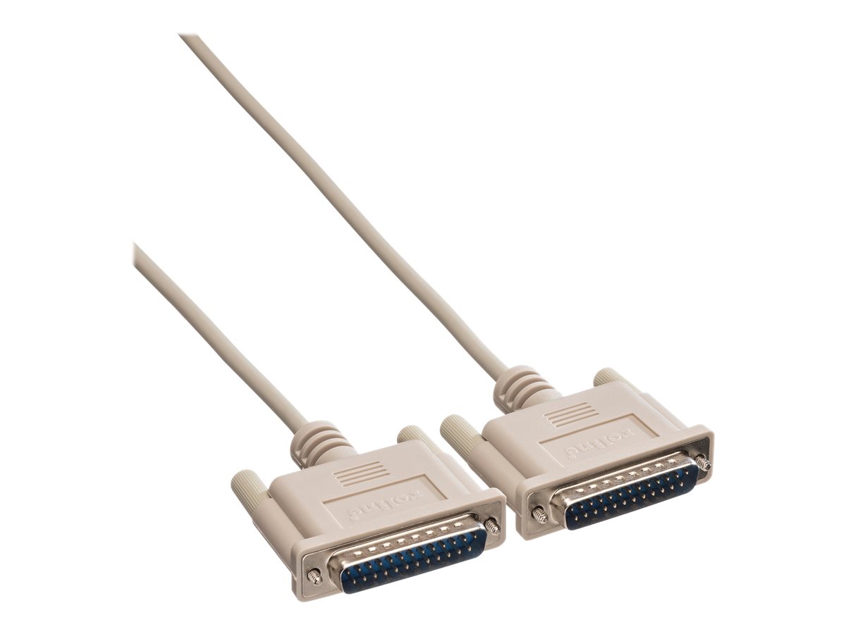 ROLINE RS232 Kabel 25pol. ST-ST, 1,8 m