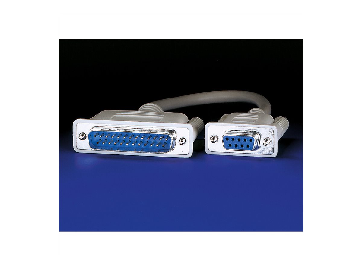 ROLINE Modemkabel 9pol. BU - 25pol. ST, 3 m