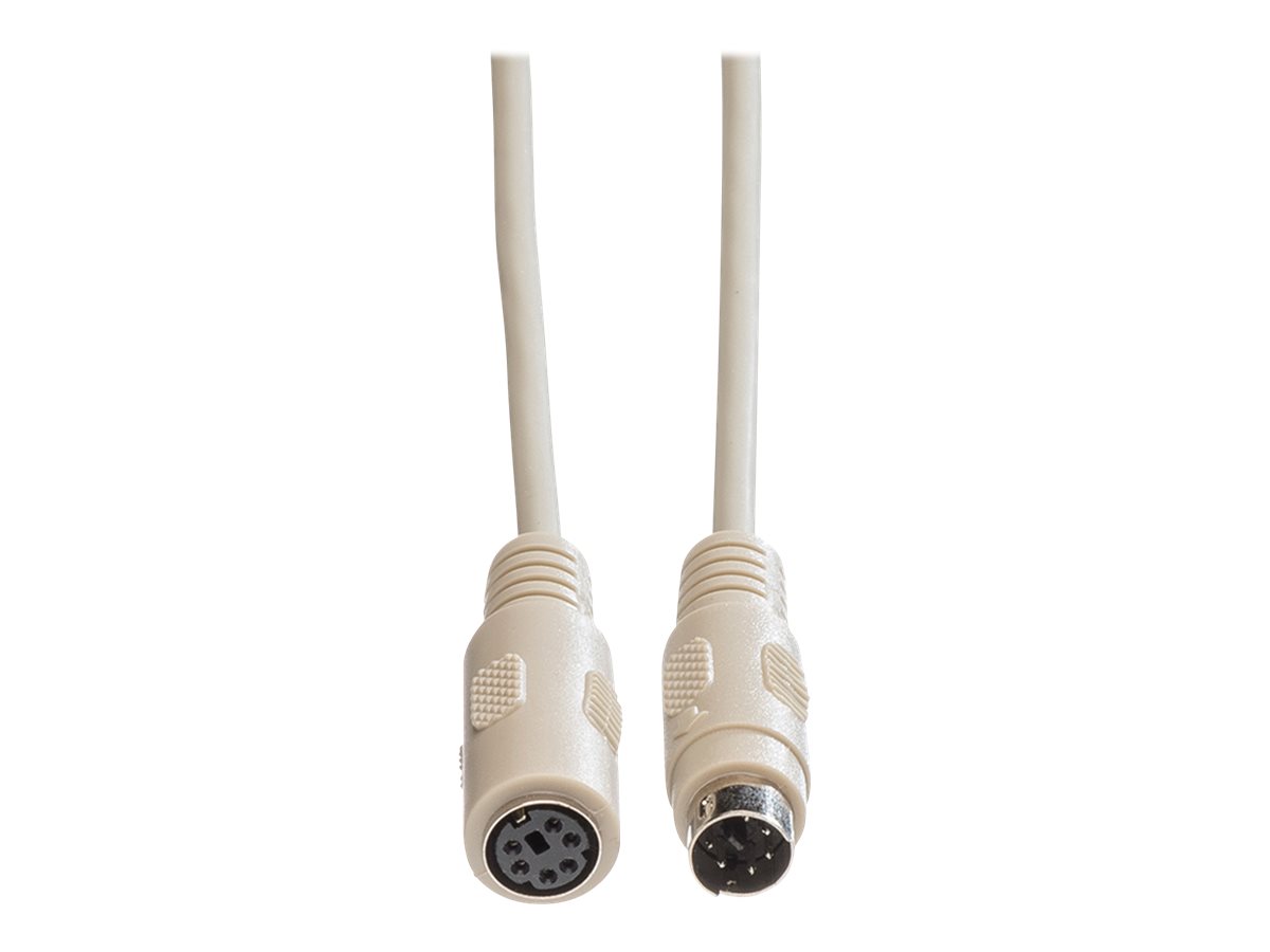 ROLINE Tastatur-Kabel-PS/2 ST/BU, 1,8 m