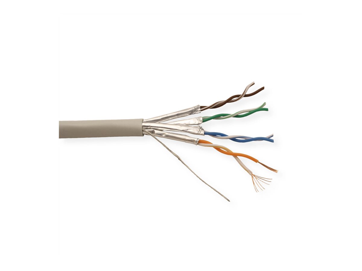 ROLINE U/FTP Kabel, Cat.6A (Class EA), Litze, 300 m