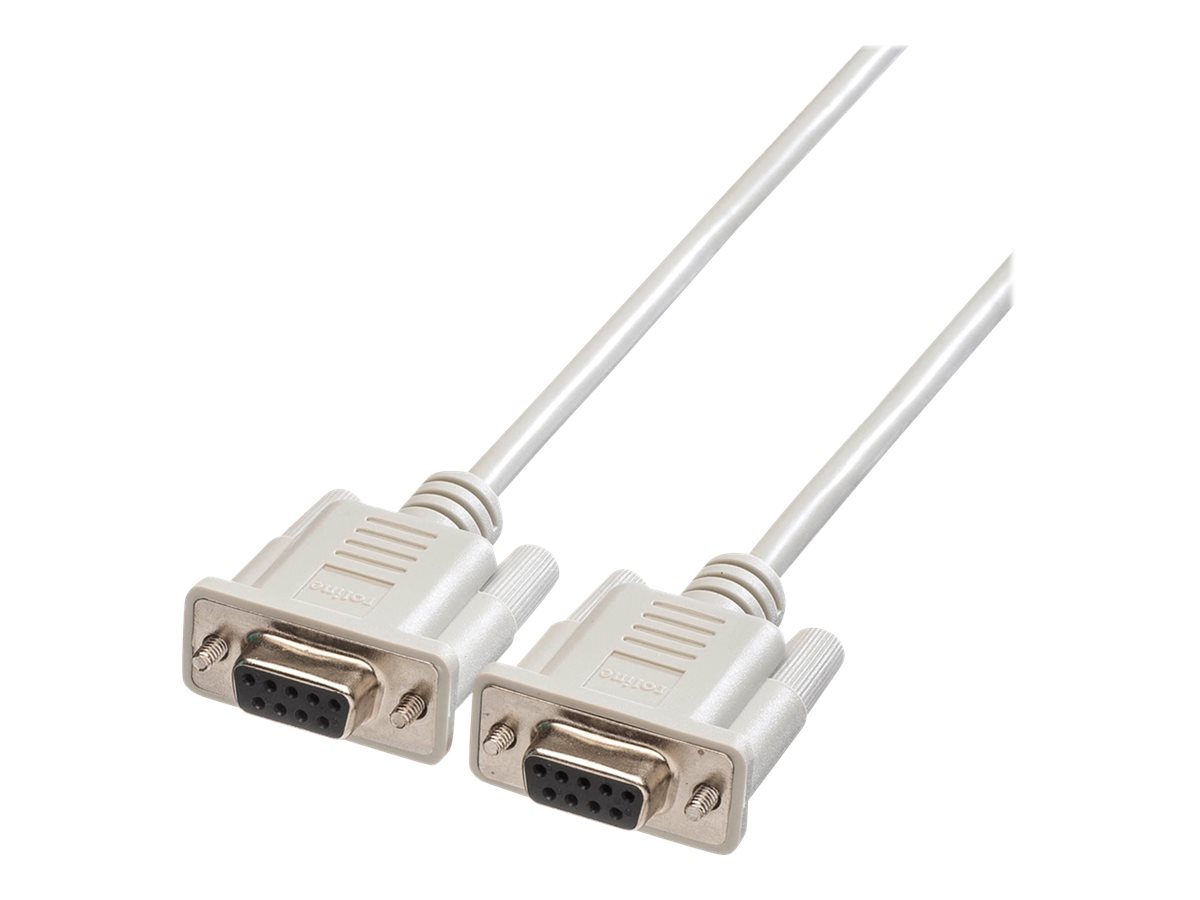 ROLINE 9-9pol. Link-Kabel, BU/BU, 1,8 m