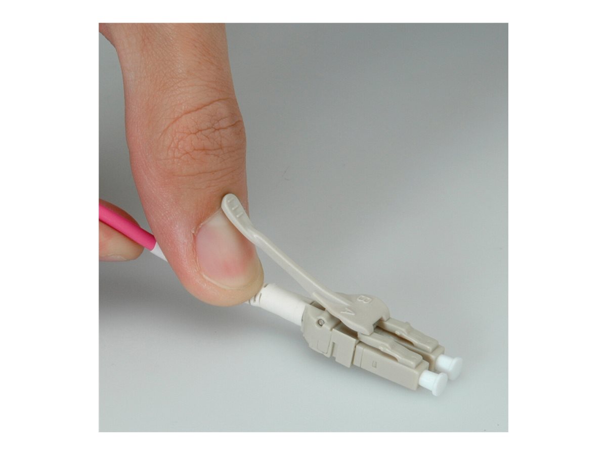 ROLINE LWL-Kabel 50/125µm OM4, LC/LC, Low-Loss-Stecker, violett, 5 m