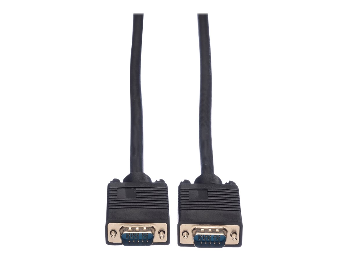 ROLINE SVGA-Kabel HD15 ST - ST, 10 m