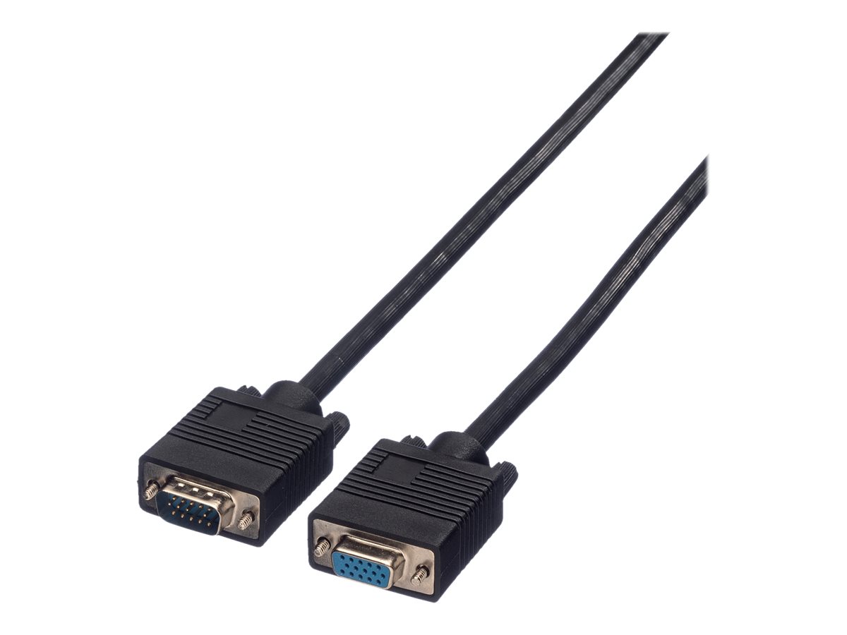 ROLINE SVGA-Kabel HD15 ST - BU, 10 m