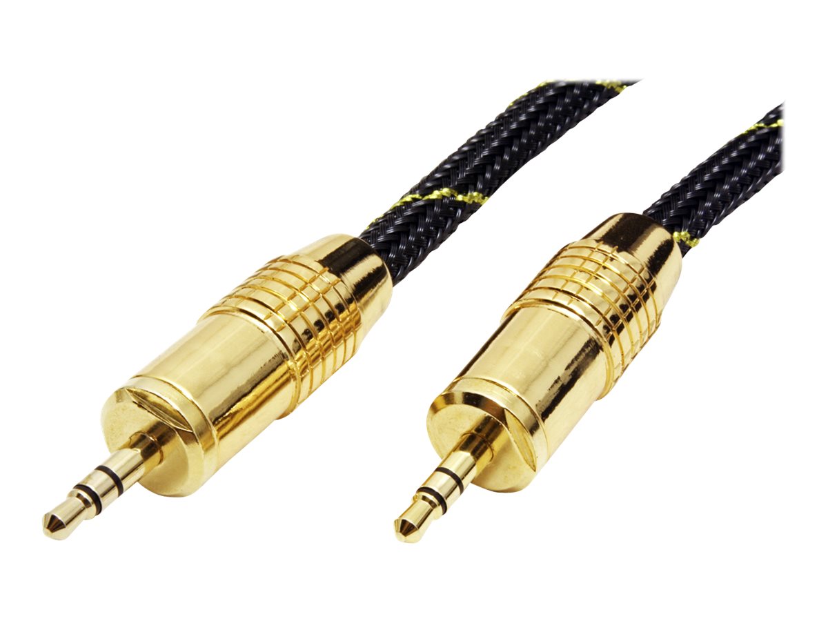 ROLINE GOLD 3,5mm Audio-Verbindungskabel ST/ST, 10 m
