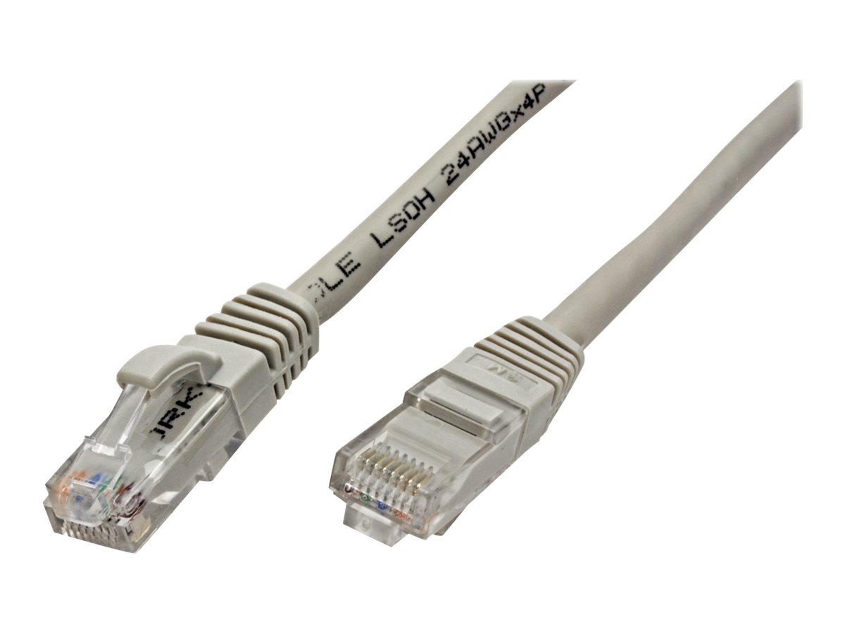 VALUE Patchkabel Cat.6 (Class E) UTP, LSOH, grau, 1 m