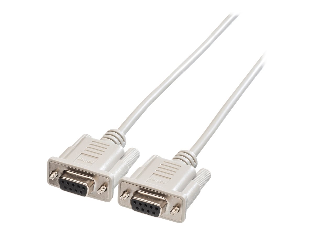 ROLINE RS232-Kabel 9pol BU-BU, 1,8 m