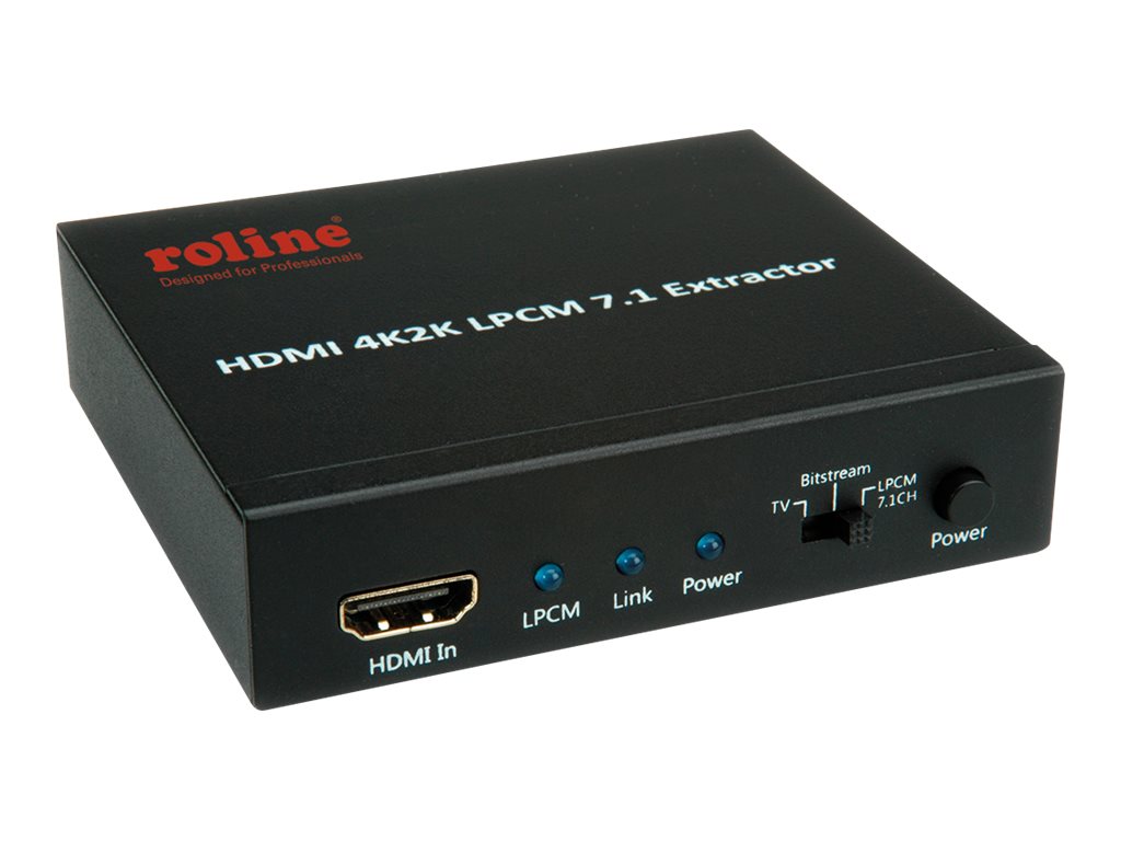 ROLINE HDMI 4K Audio Extraktor LPCM 7.1