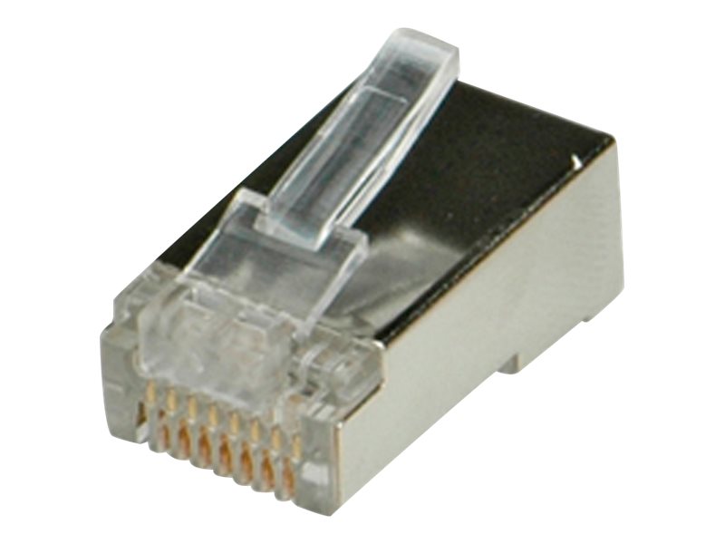 ROLINE Modular-Plug geschirmt, Kat.5e (Class D), 10 Stck