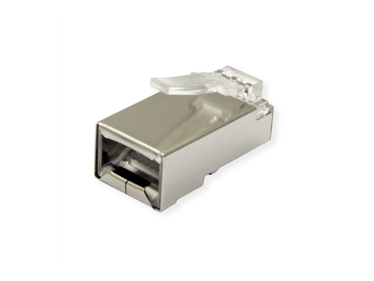 ROLINE Modular-Plug geschirmt, Kat.5e (Class D), 10 Stck