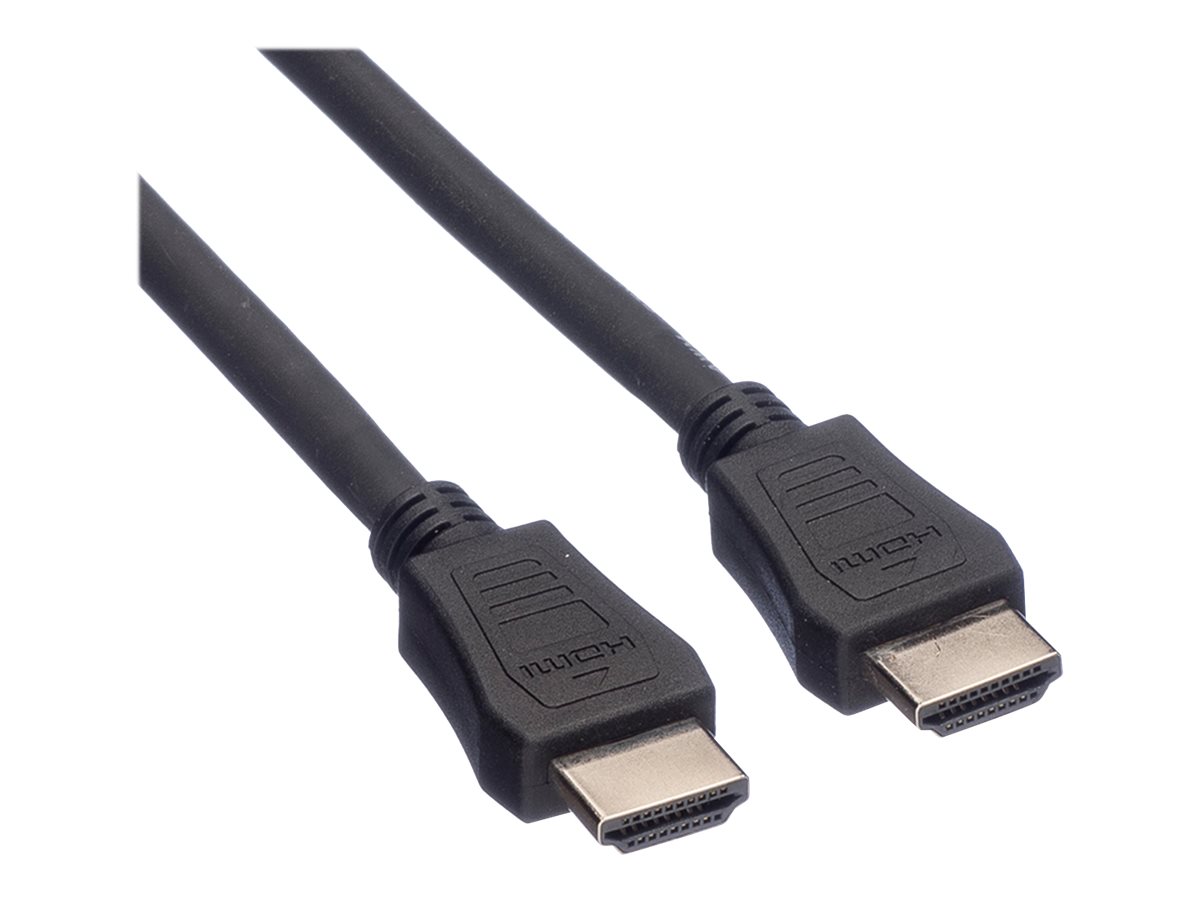 VALUE HDMI High Speed Kabel mit Ethernet, LSOH, schwarz, 3 m