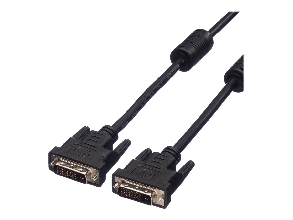 VALUE Monitorkabel DVI, DVI ST-ST, (24+1) dual link, 7,5 m
