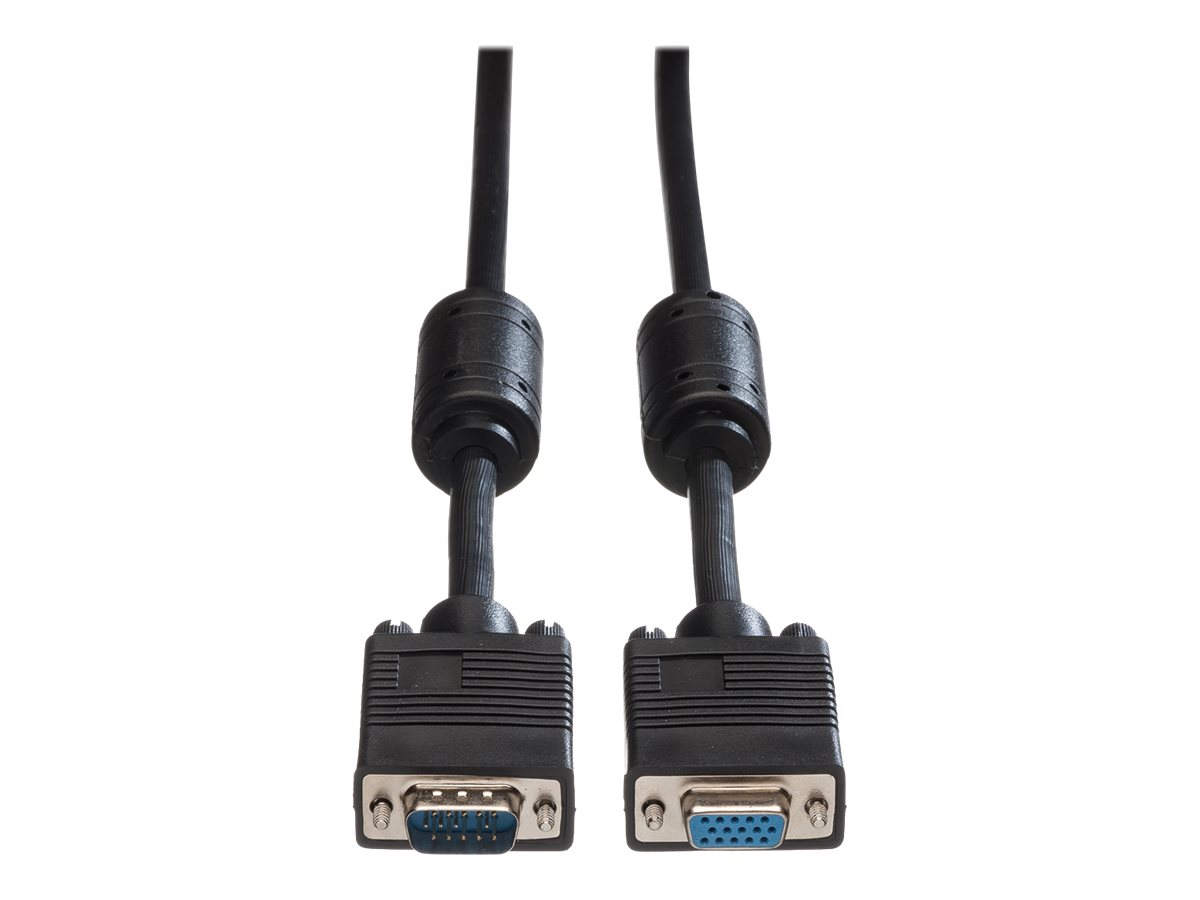 ROLINE SVGA-Kabel HD15 ST - BU mit Ferritkern, 10 m