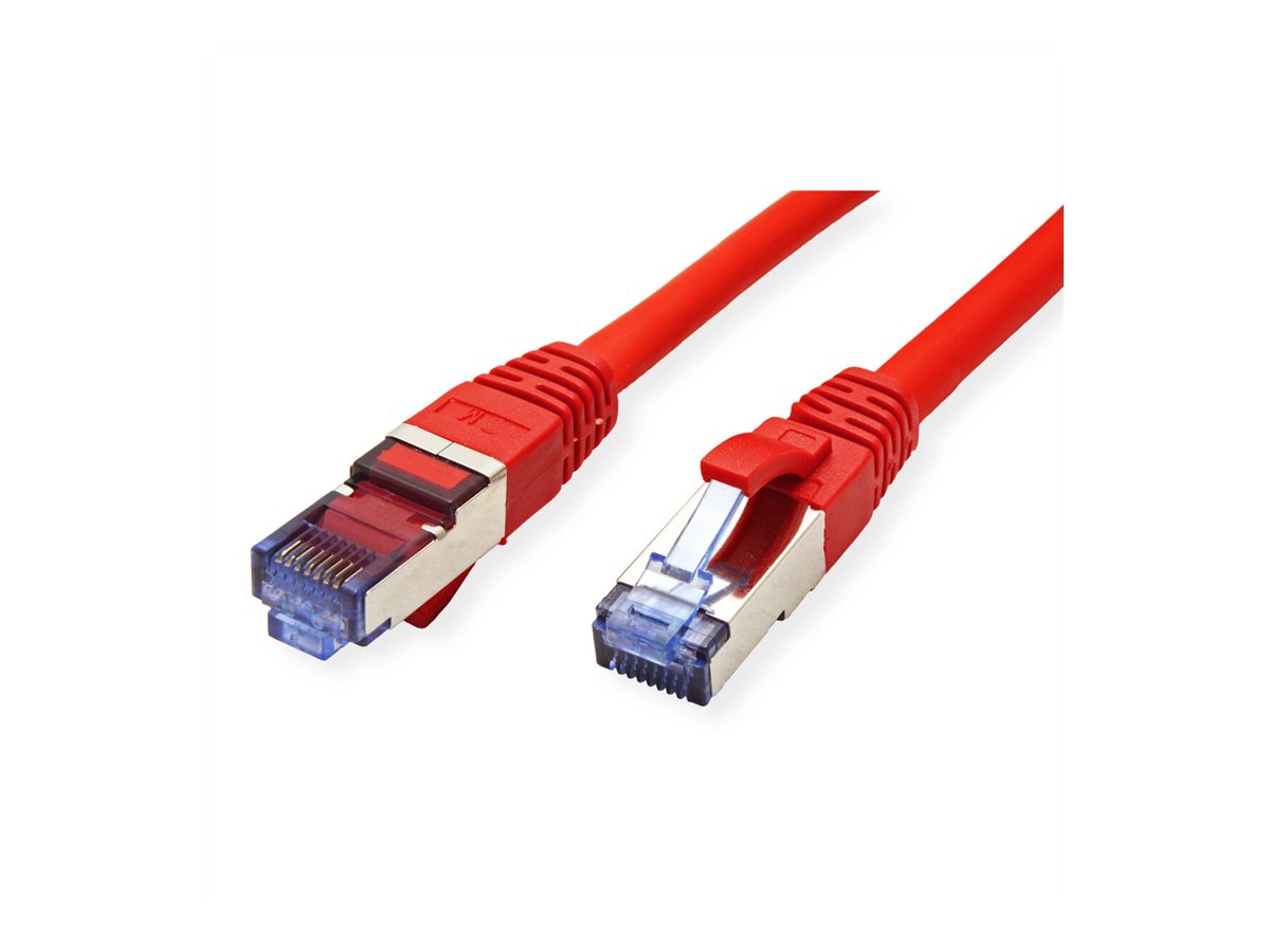 VALUE Patchkabel Cat.6A (Class EA) S/FTP (PiMF), LSOH, rot, 5 m