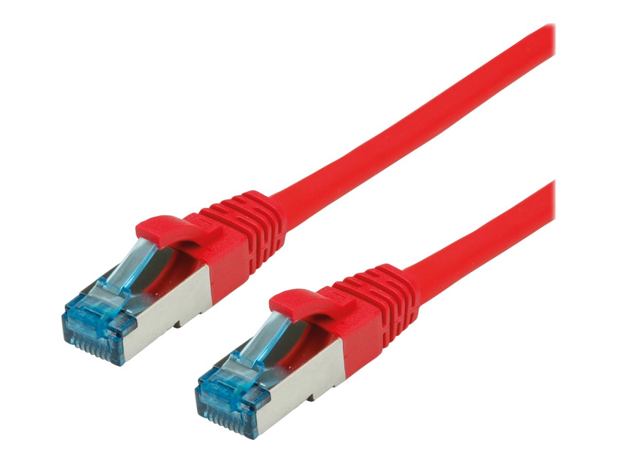 VALUE Patchkabel Cat.6A (Class EA) S/FTP (PiMF), LSOH, rot, 7 m