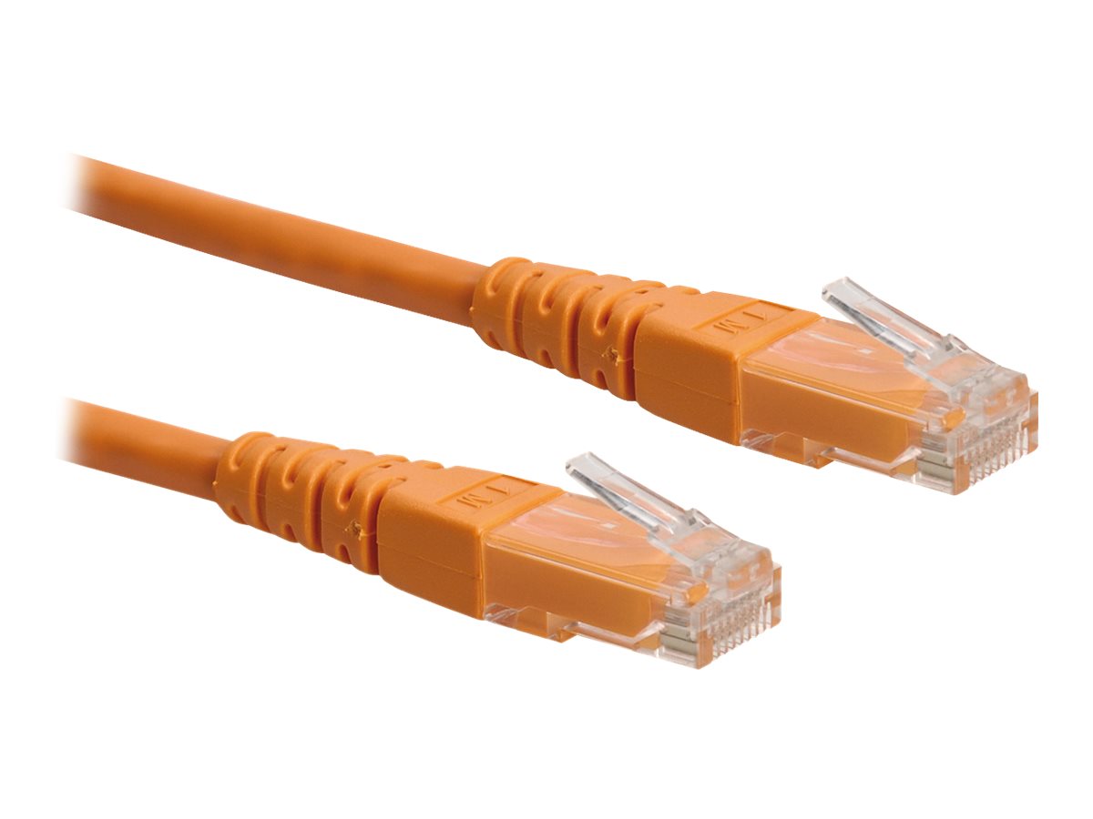 ROLINE Patchkabel Cat.6 (Class E) UTP, orange, 1,5 m