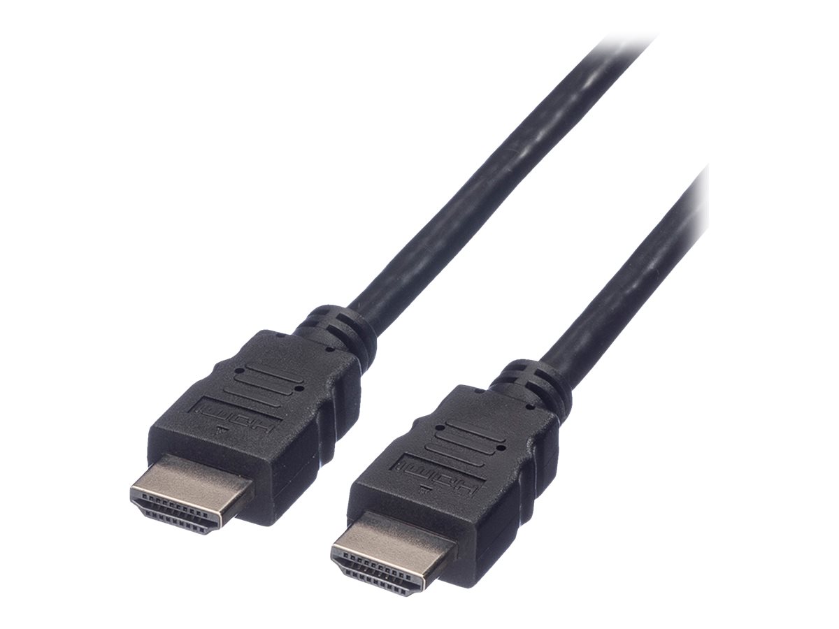 VALUE Monitorkabel HDMI High Speed, ST-ST, schwarz, 10 m
