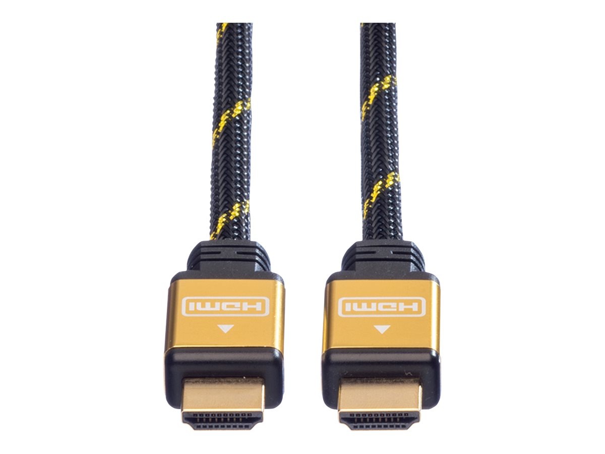 ROLINE GOLD HDMI High Speed Kabel mit Ethernet, 20 m
