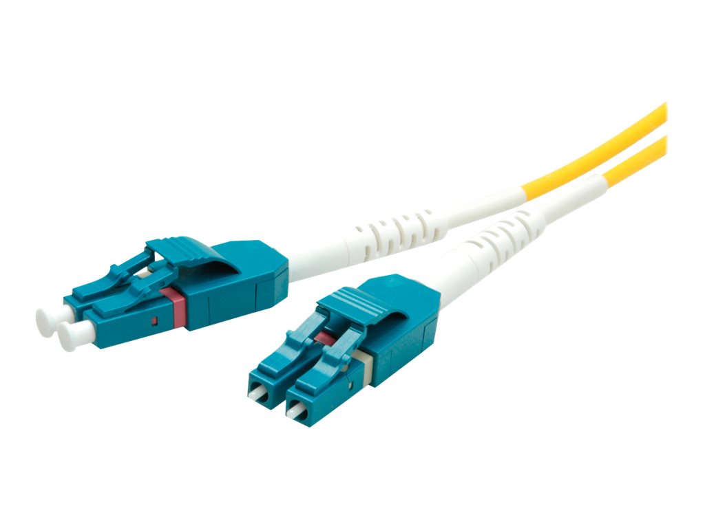 ROLINE LWL-Kabel Duplex, Single Mode 9/125µm OS2, LC/LC, gelb, 5 m