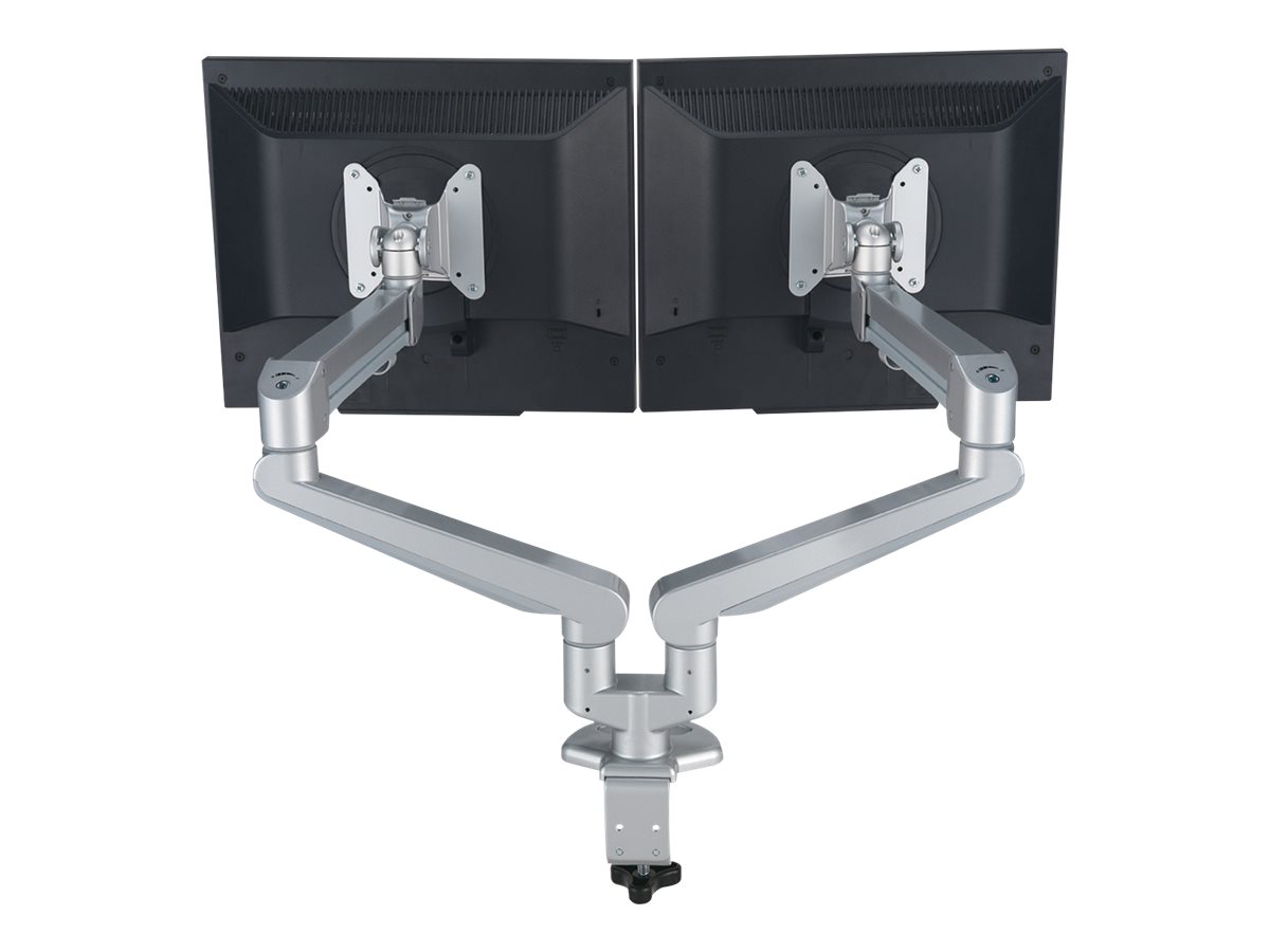 ROLINE LCD-Doppelarm, Tischmontage, Gasfeder, 5 Gelenke, bis 16 kg
