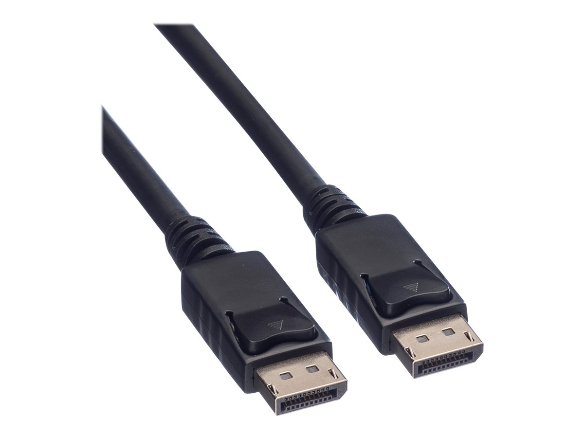 VALUE DisplayPort Kabel, DP ST - ST, LSOH, schwarz, 7,5 m