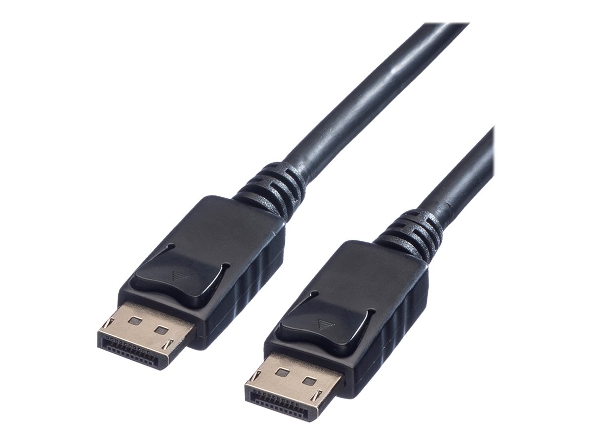 VALUE DisplayPort Kabel, DP ST - ST, LSOH, schwarz, 7,5 m
