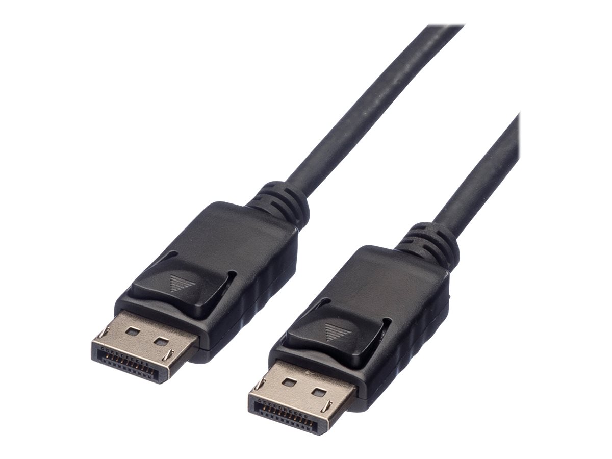 ROLINE DisplayPort Kabel, DP ST - ST, LSOH, schwarz, 7,5 m