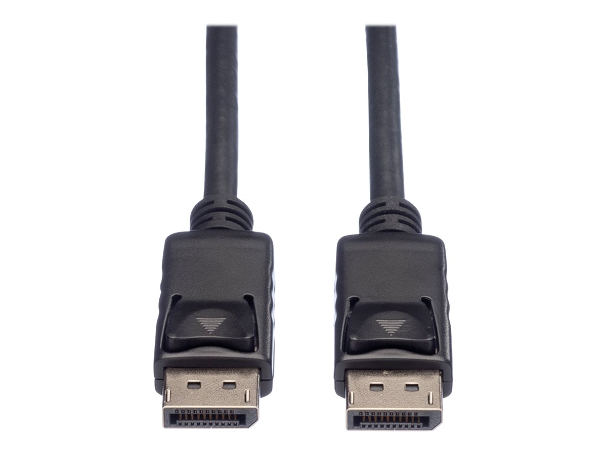 ROLINE DisplayPort Kabel, DP ST - ST, LSOH, schwarz, 10 m