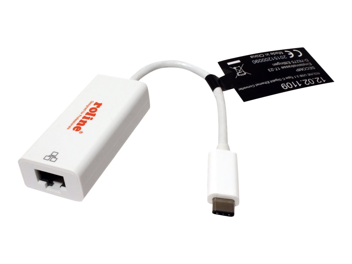 ROLINE USB 3.2 Gen 2 zu Gigabit Ethernet Konverter