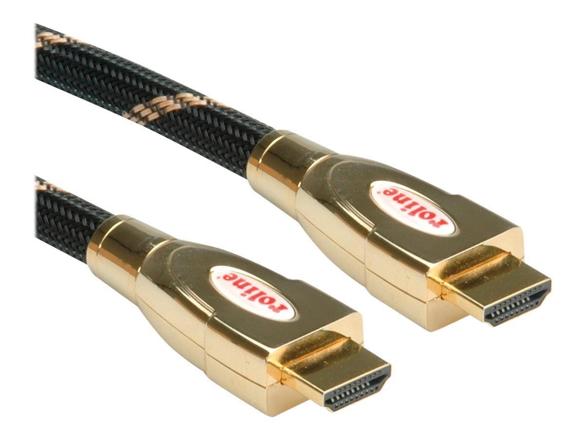 ROLINE GOLD HDMI Ultra HD Kabel mit Ethernet, ST/ST, 5 m