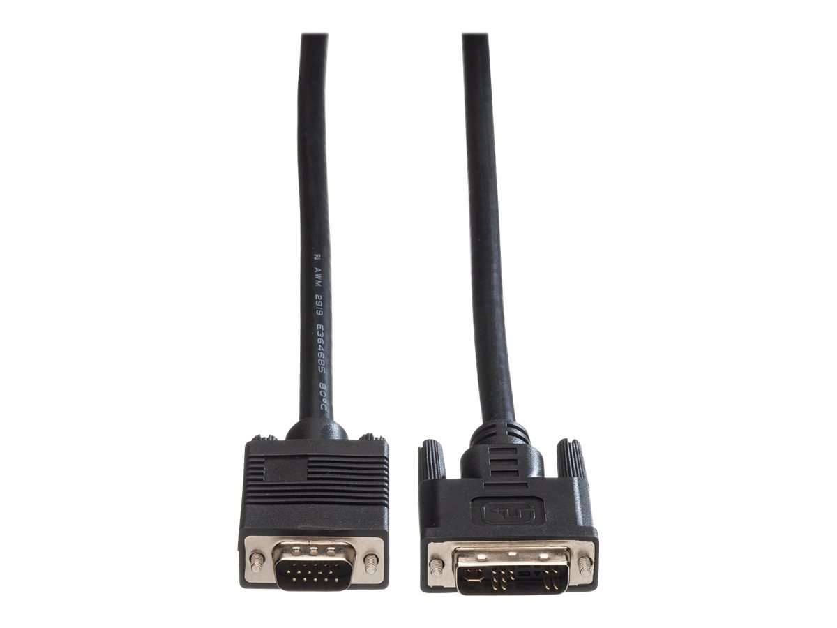 ROLINE DVI-VGA-Kabel, DVI (12+5) ST - HD15 ST, 2 m