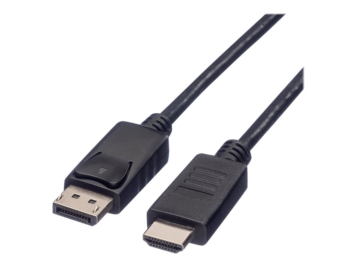 ROLINE DisplayPort Kabel DP - HDTV, ST/ST, schwarz, 4,5 m