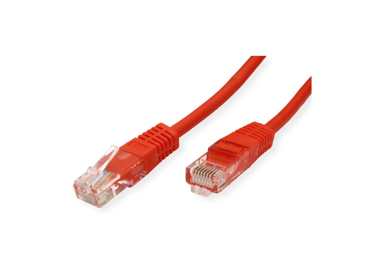 ROLINE Patchkabel Cat.5e (Class D) UTP, rot, 3 m